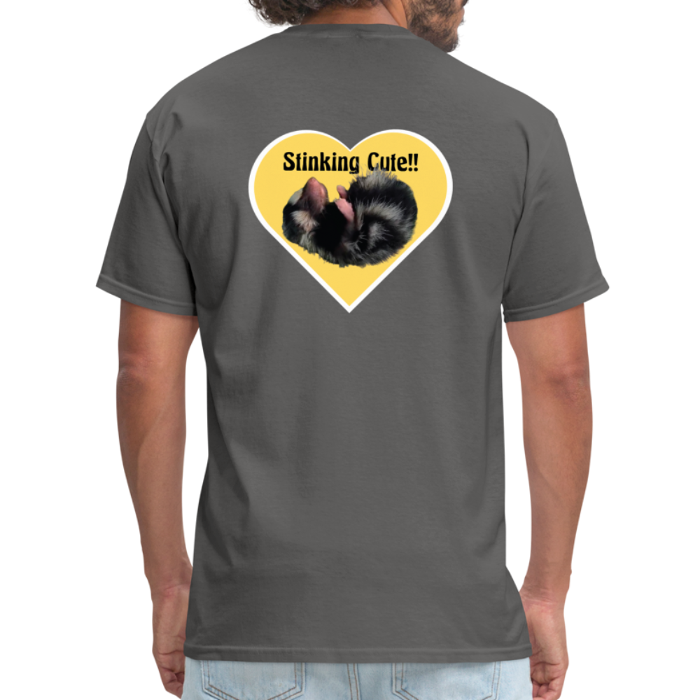 Unisex Classic T-Shirt - Stinking Cute - charcoal