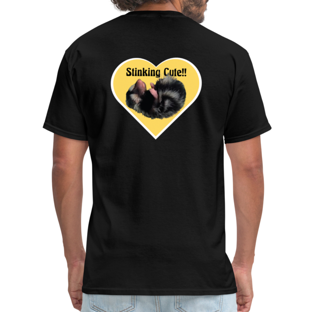 Unisex Classic T-Shirt - Stinking Cute - black