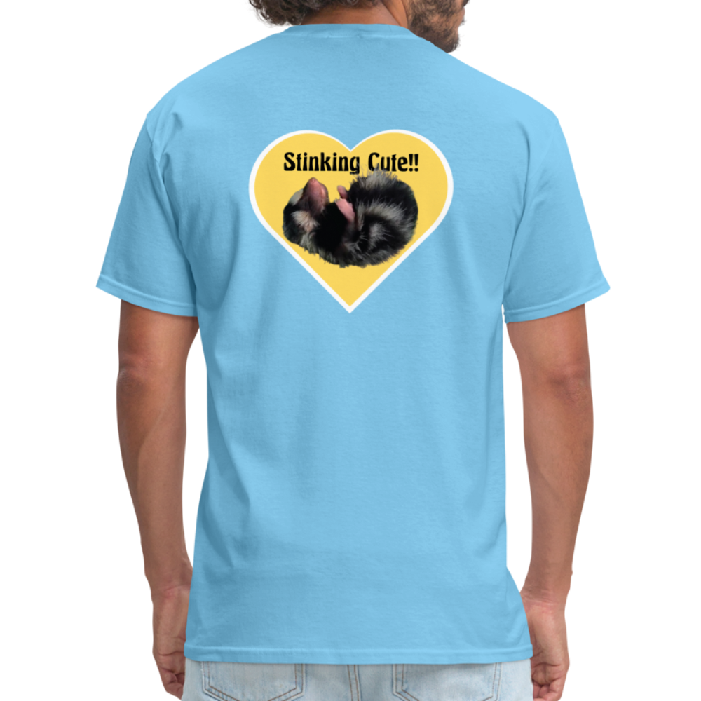 Unisex Classic T-Shirt - Stinking Cute - aquatic blue