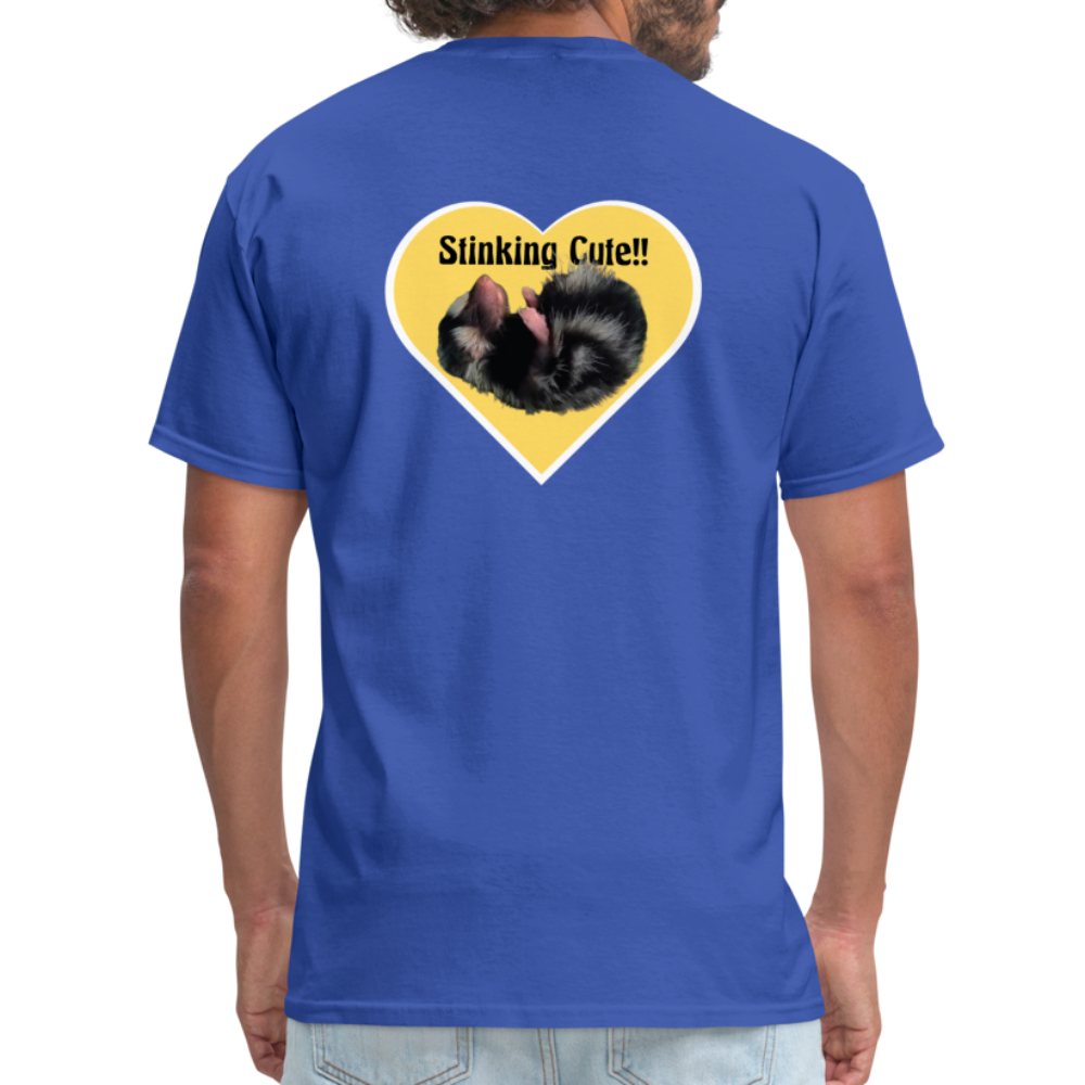 Unisex Classic T-Shirt - Stinking Cute - royal blue