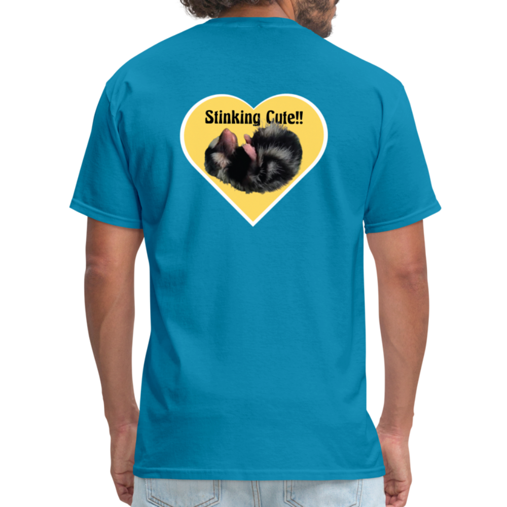 Unisex Classic T-Shirt - Stinking Cute - turquoise