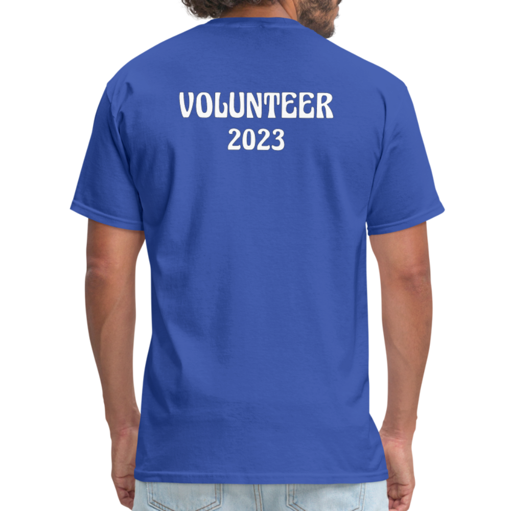 Unisex Classic T-Shirt - For Volunteers - royal blue