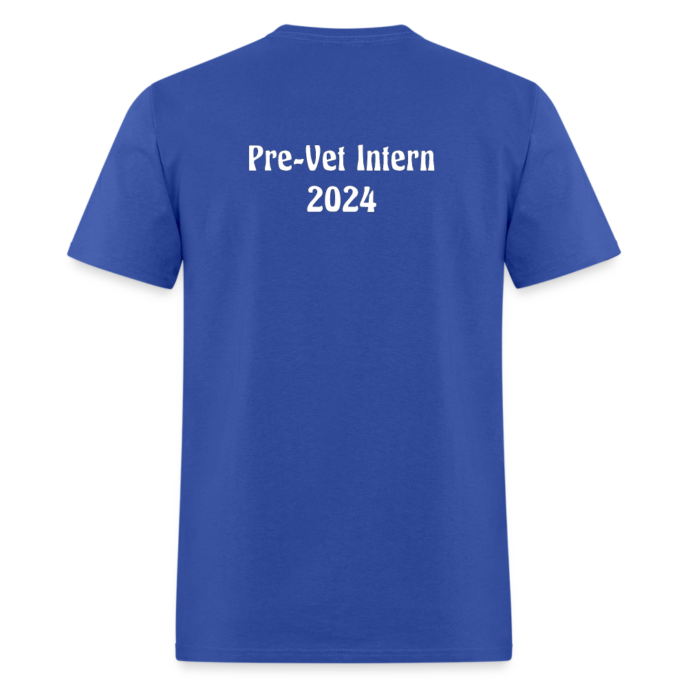 Unisex Classic Pre-Vet Intern T-Shirt 2024 - royal blue