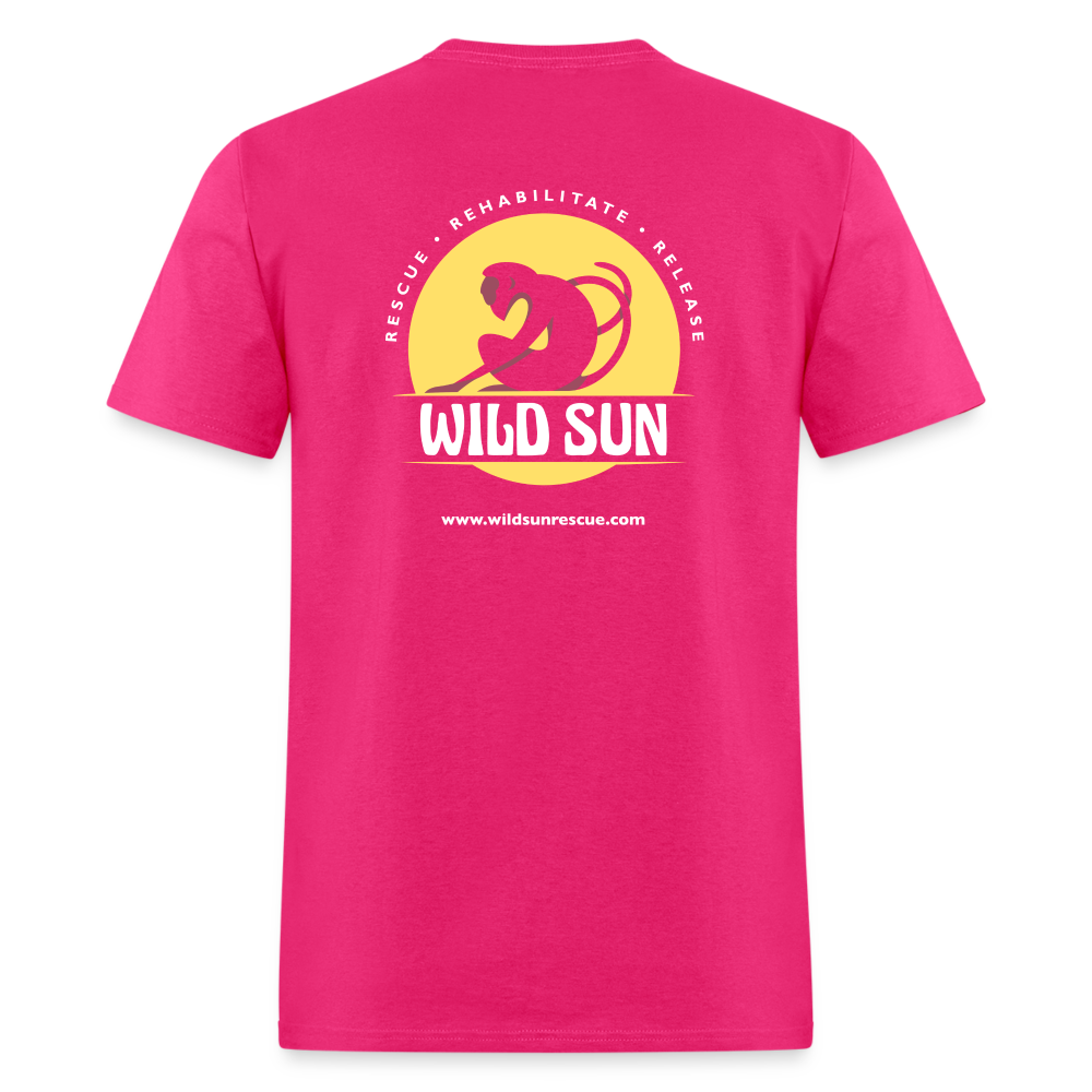Wild & Free Unisex Classic T-Shirt Rose - fuchsia