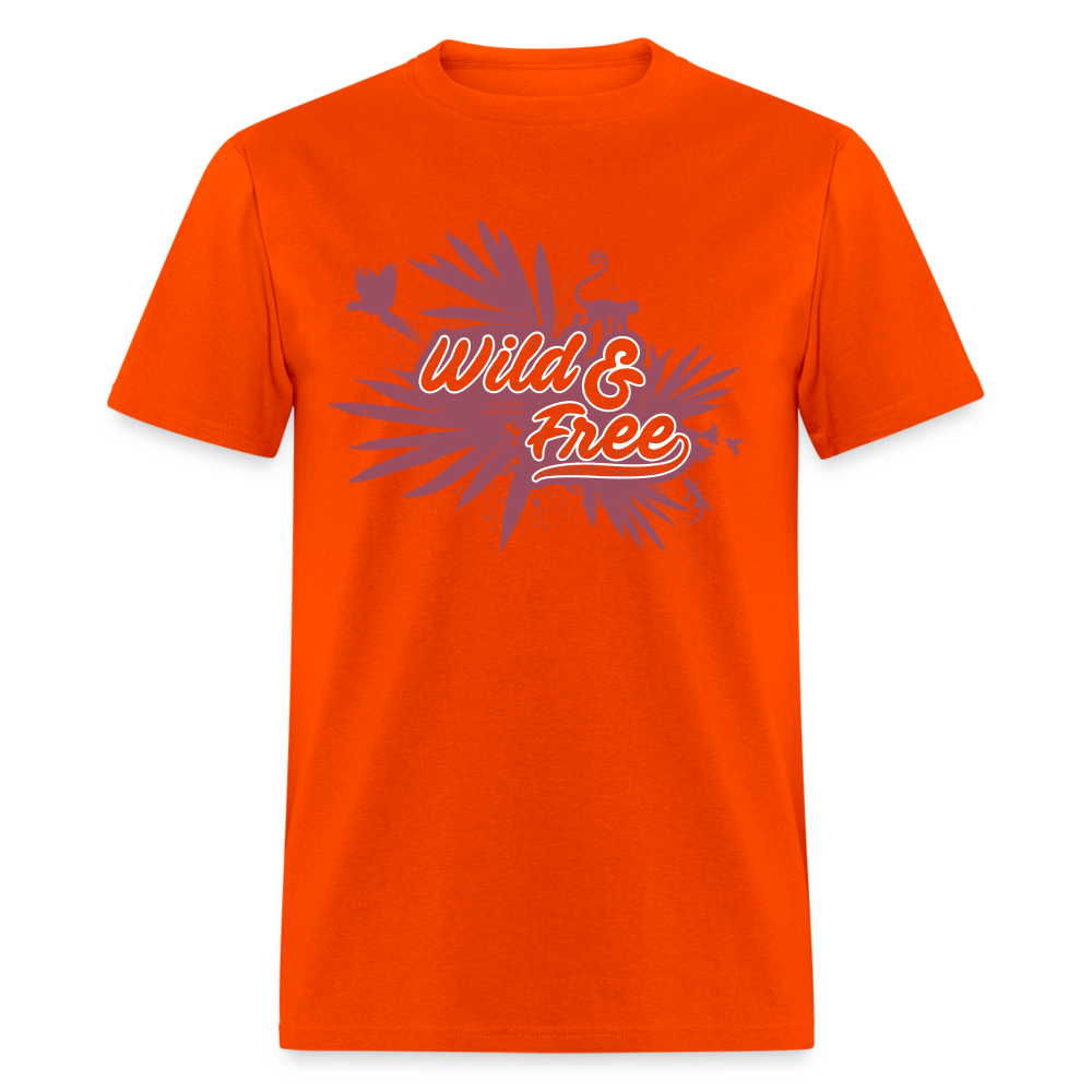 Wild & Free Unisex Classic T-Shirt Rose - orange