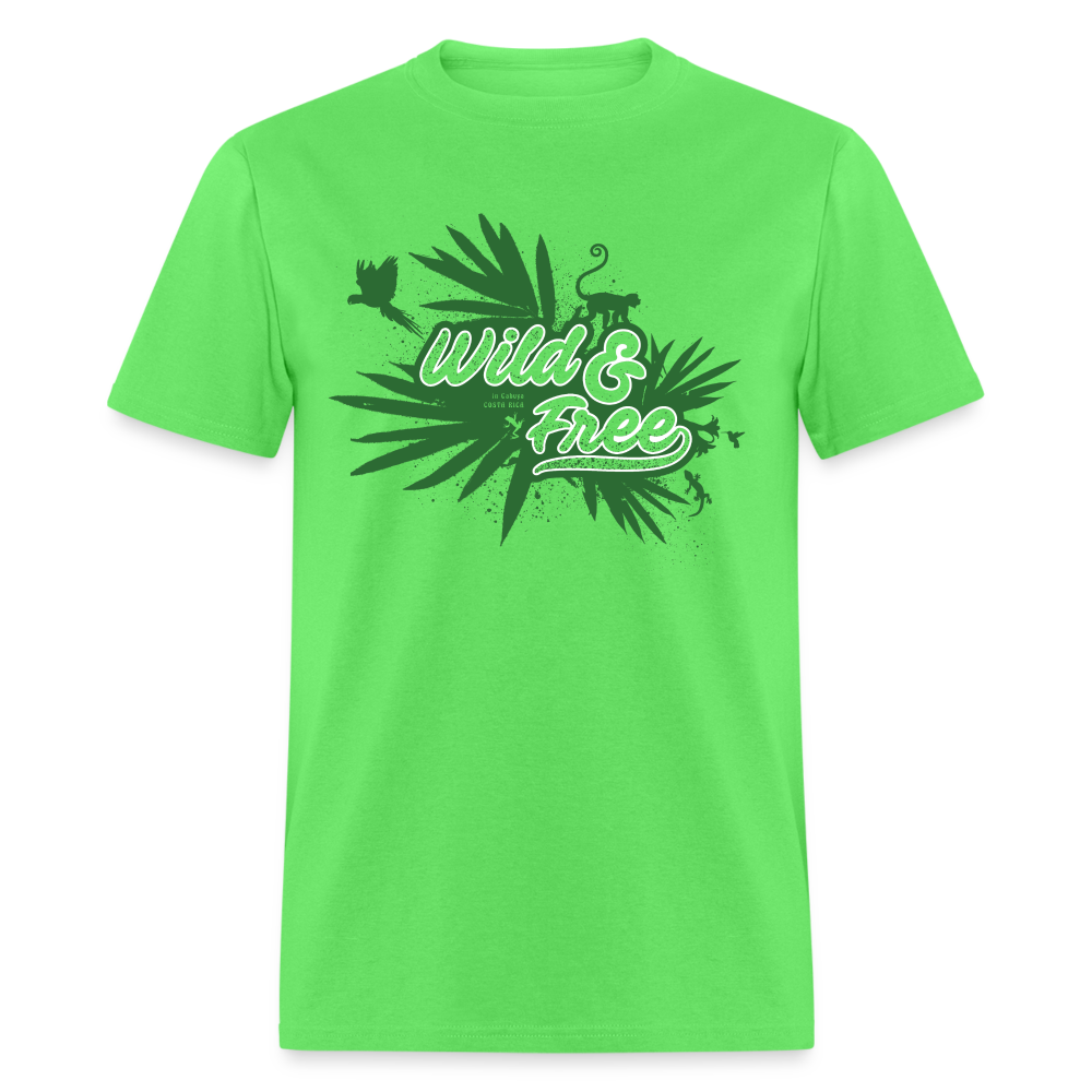 Wild & Free Unisex Classic T-Shirt Lime - kiwi