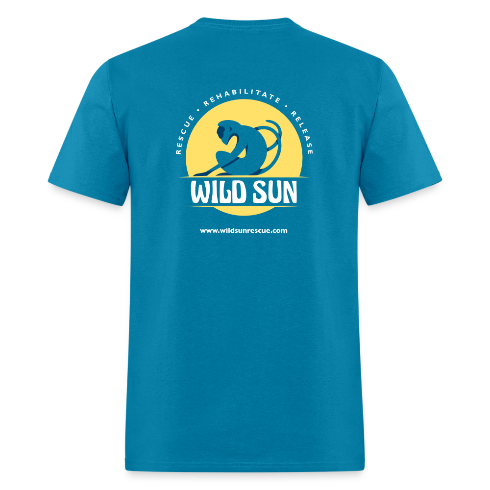 Wild & Free Unisex Classic T-Shirt Blue - turquoise