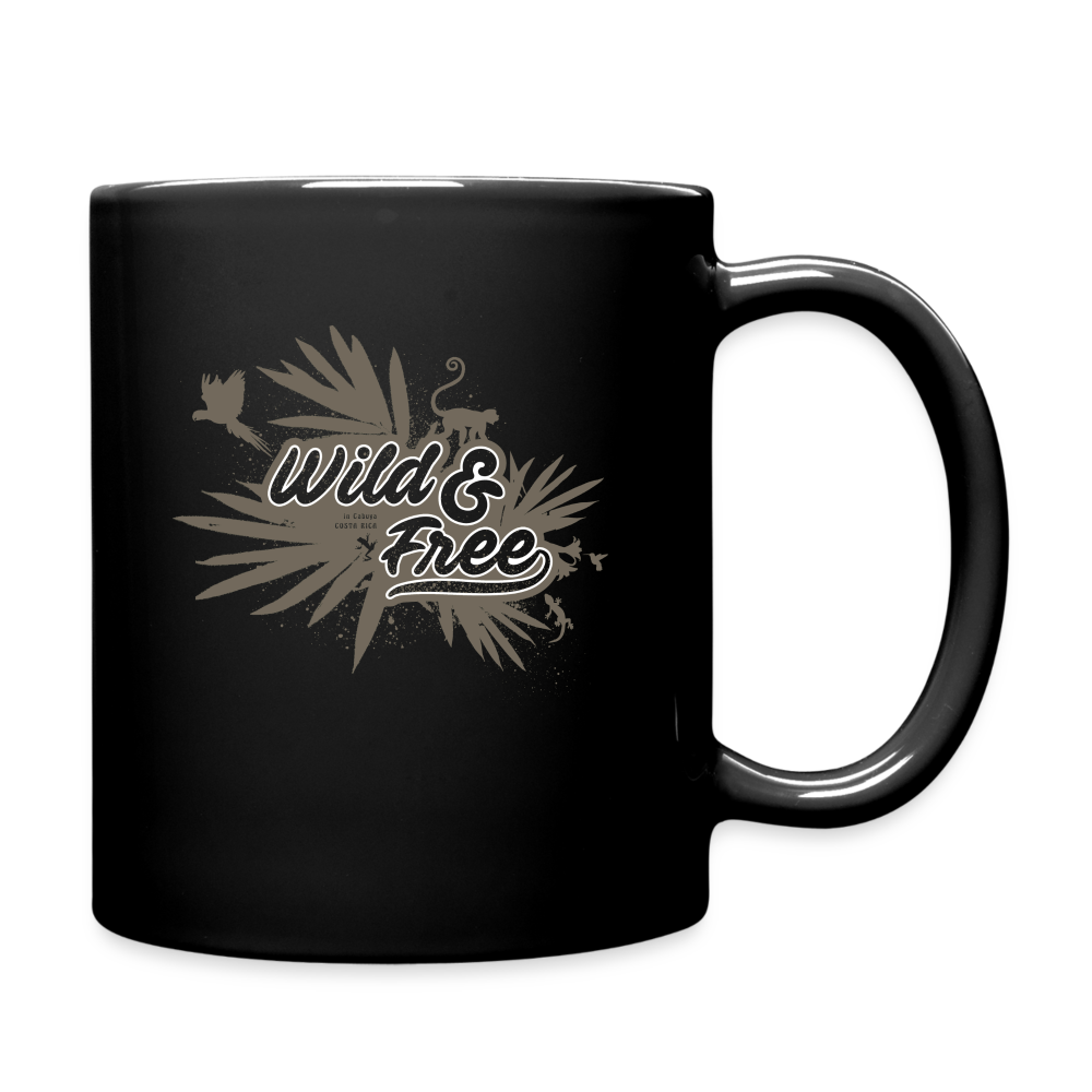 Wild & Free Mug - black