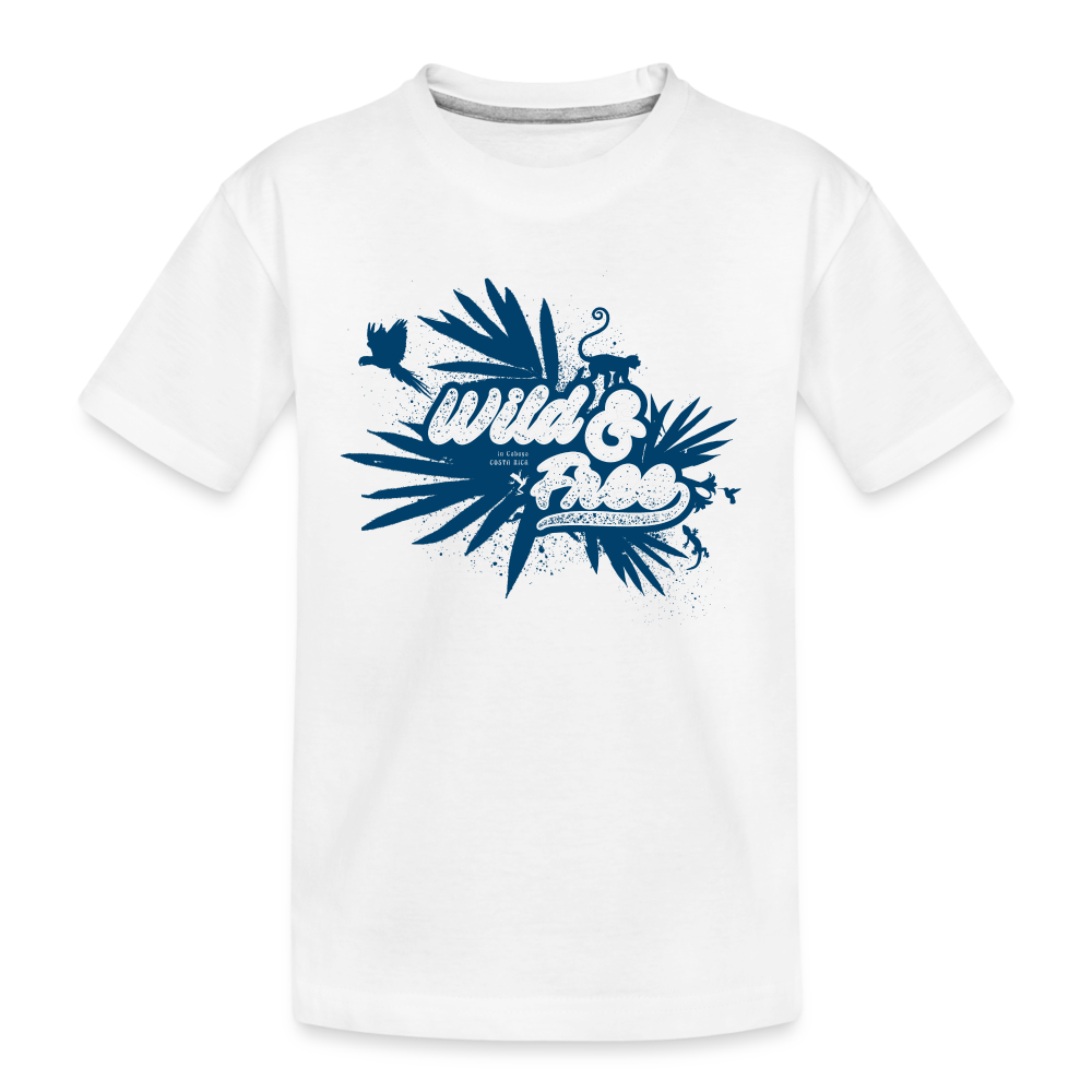 Wild & Free Toddler Premium Organic T-Shirt - white