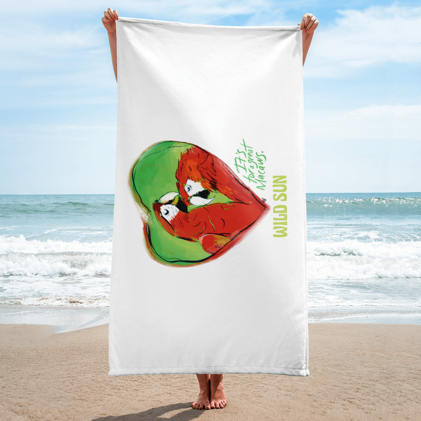 Great Macaws Towel