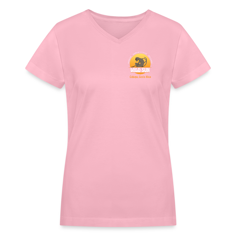 Pre-Vet Intern 2026 - Women's V-Neck T-Shirt - pink