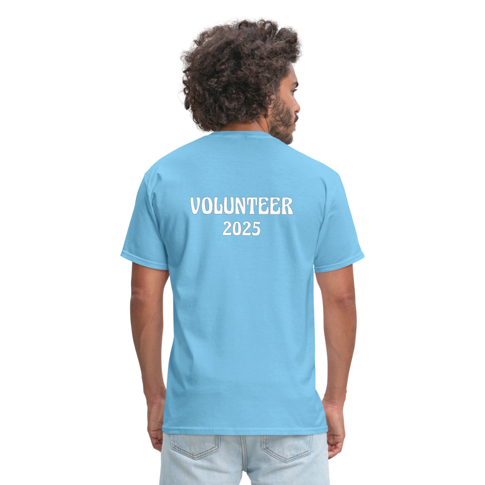 Unisex Classic T-Shirt - For Volunteers 2025 - aquatic blue