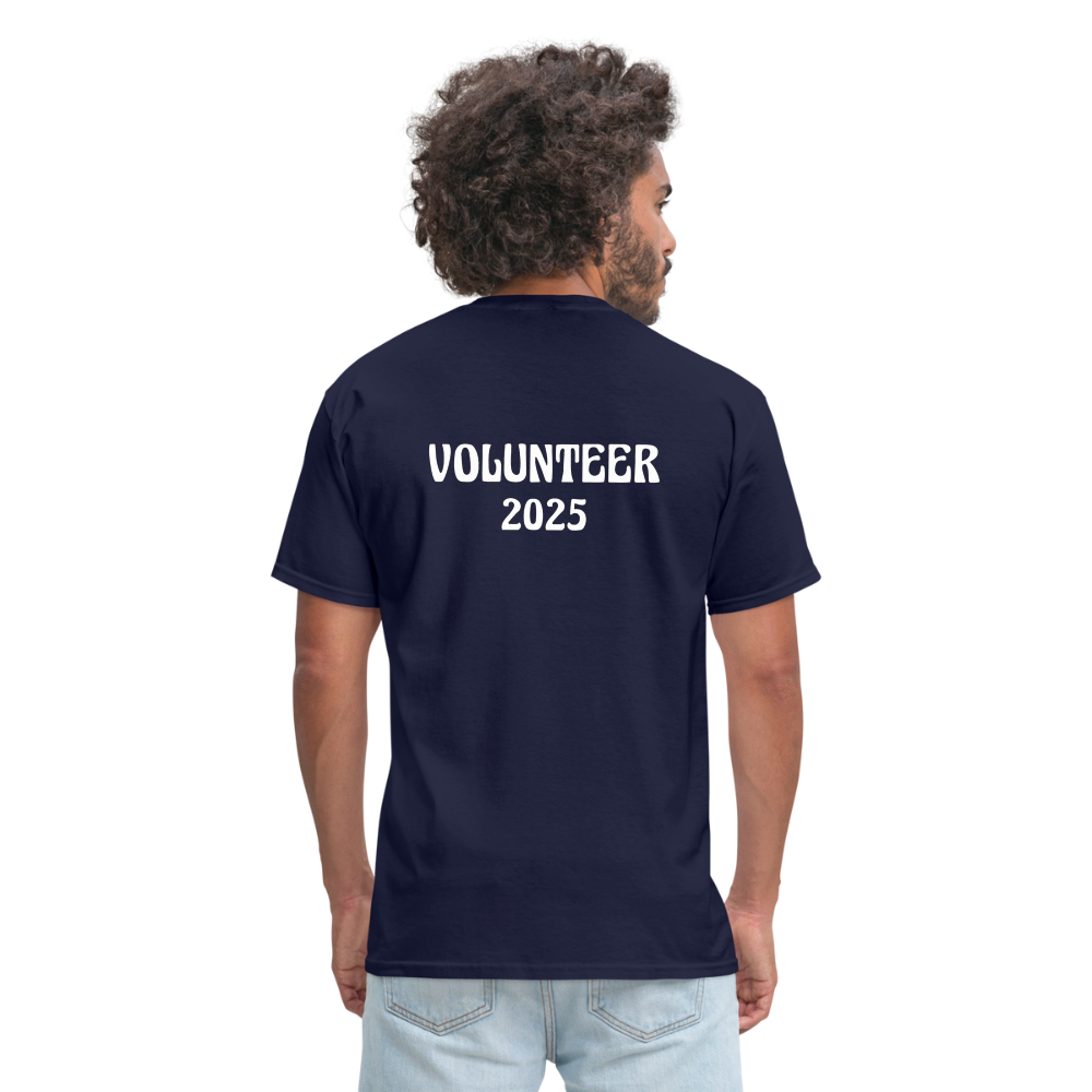 Unisex Classic T-Shirt - For Volunteers 2025 - navy