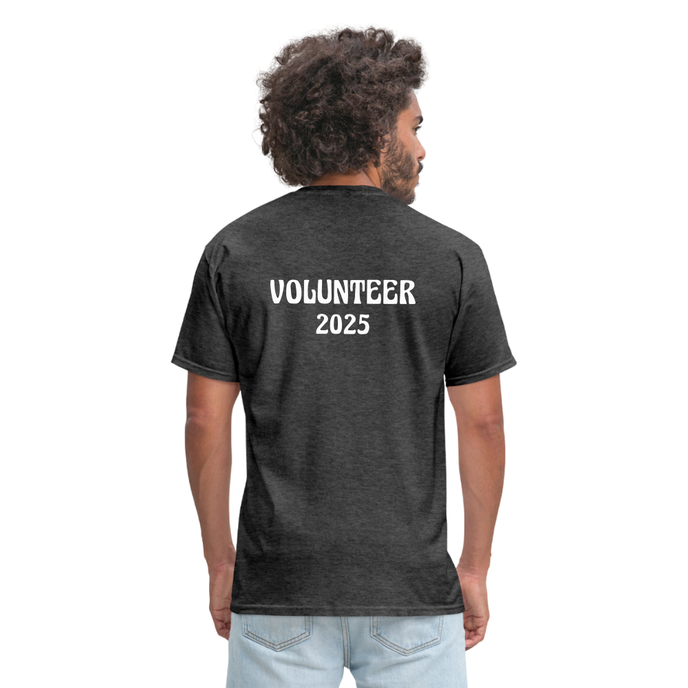 Unisex Classic T-Shirt - For Volunteers 2025 - heather black