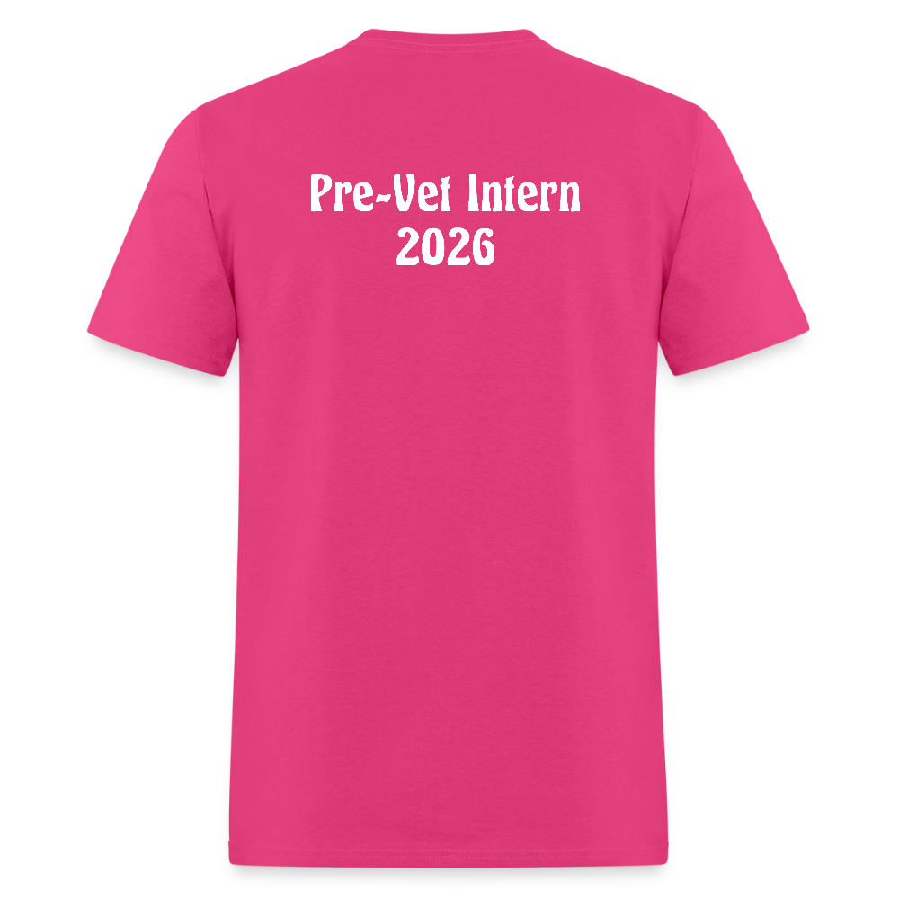 Pre-Vet Intern T-Shirt 2026 - Unisex Classic - fuchsia
