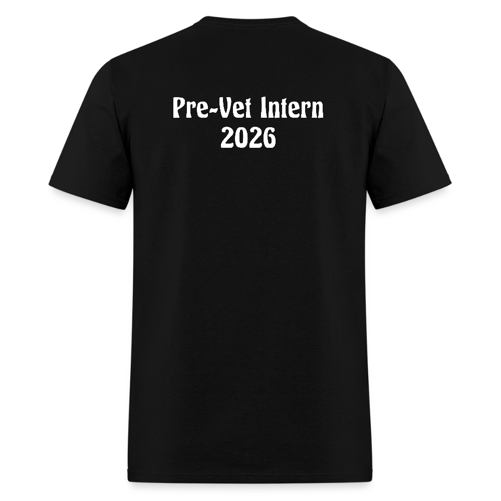 Pre-Vet Intern T-Shirt 2026 - Unisex Classic - black