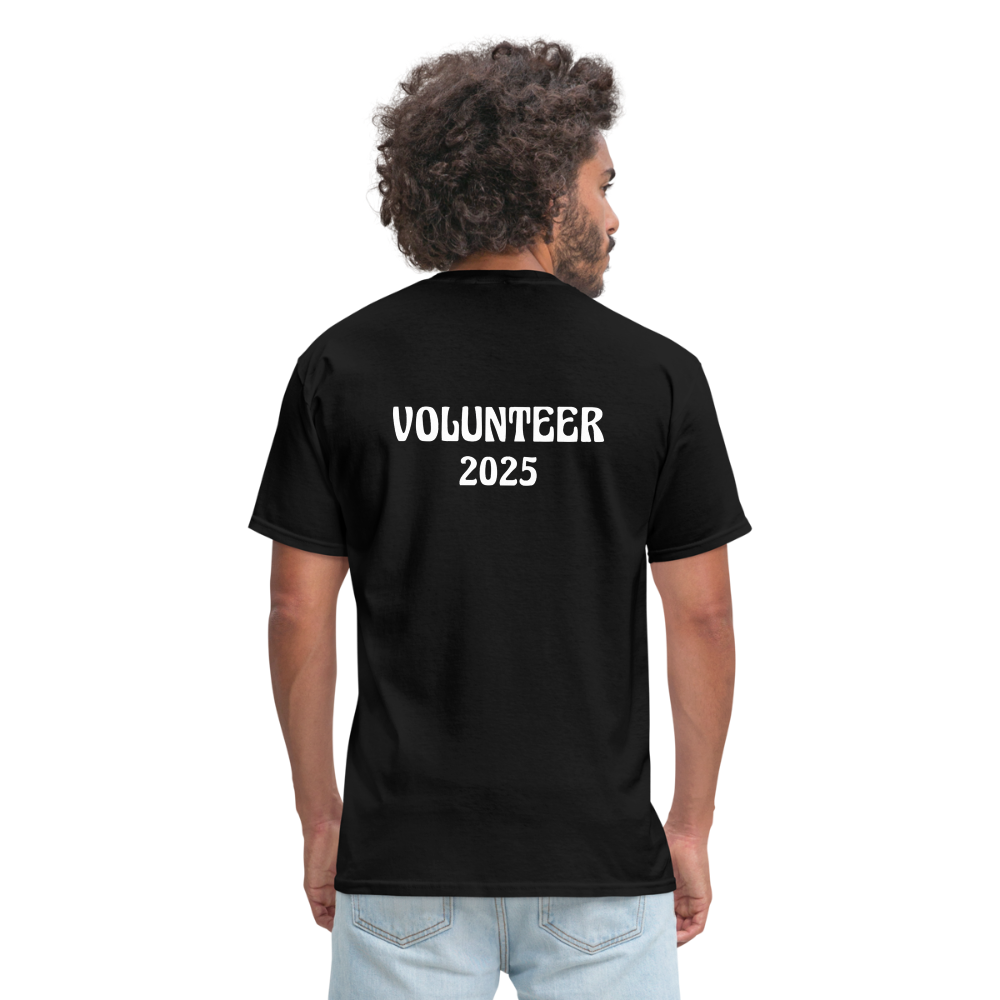 Unisex Classic T-Shirt - For Volunteers 2025 - black