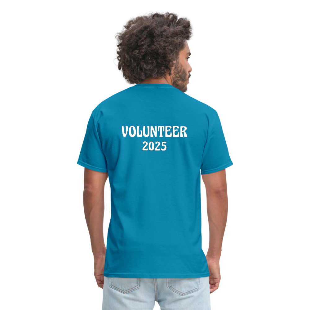 Unisex Classic T-Shirt - For Volunteers 2025 - turquoise