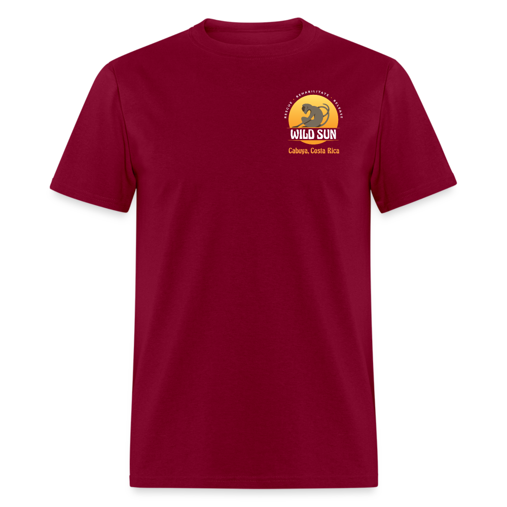 Unisex Classic T-Shirt - For Volunteers 2025 - burgundy