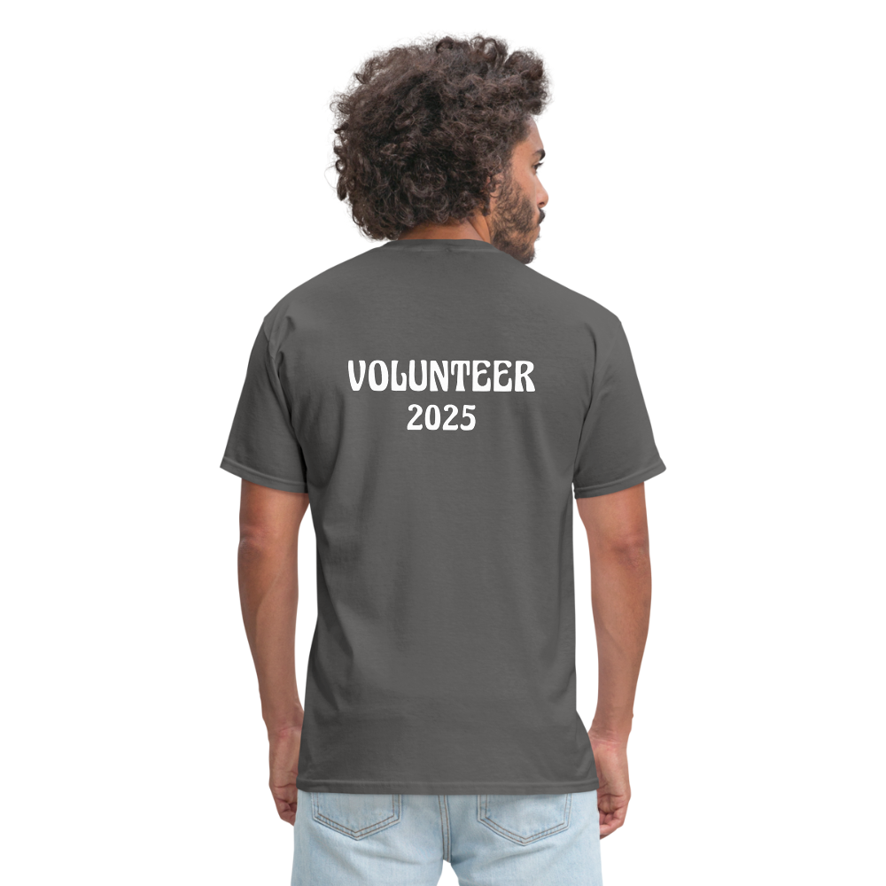 Unisex Classic T-Shirt - For Volunteers 2025 - charcoal