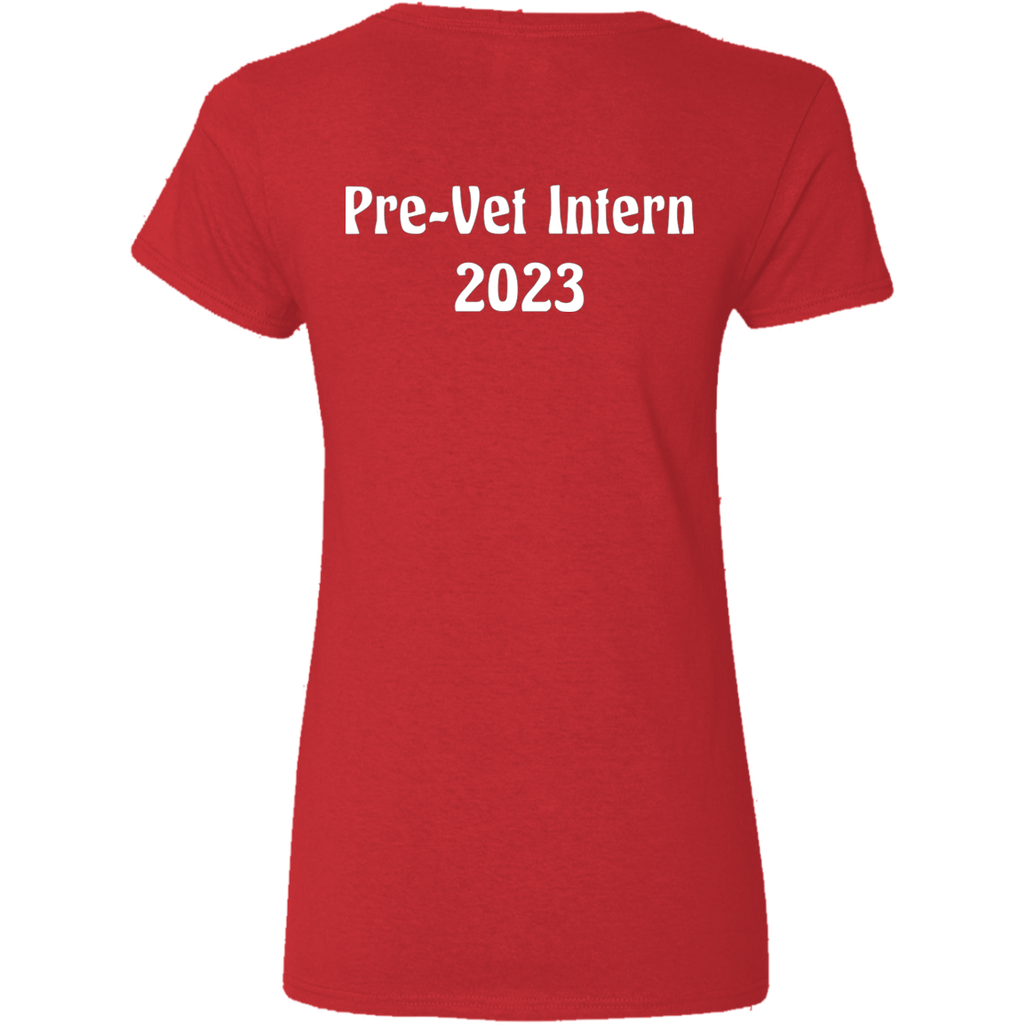Pre-Vet Womens V-Neck T-Shirt