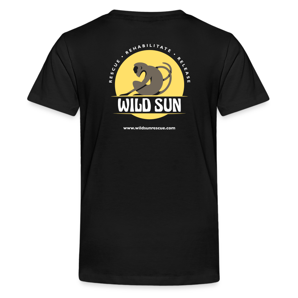 Wild & Free Kids' Premium T-Shirt Black - black