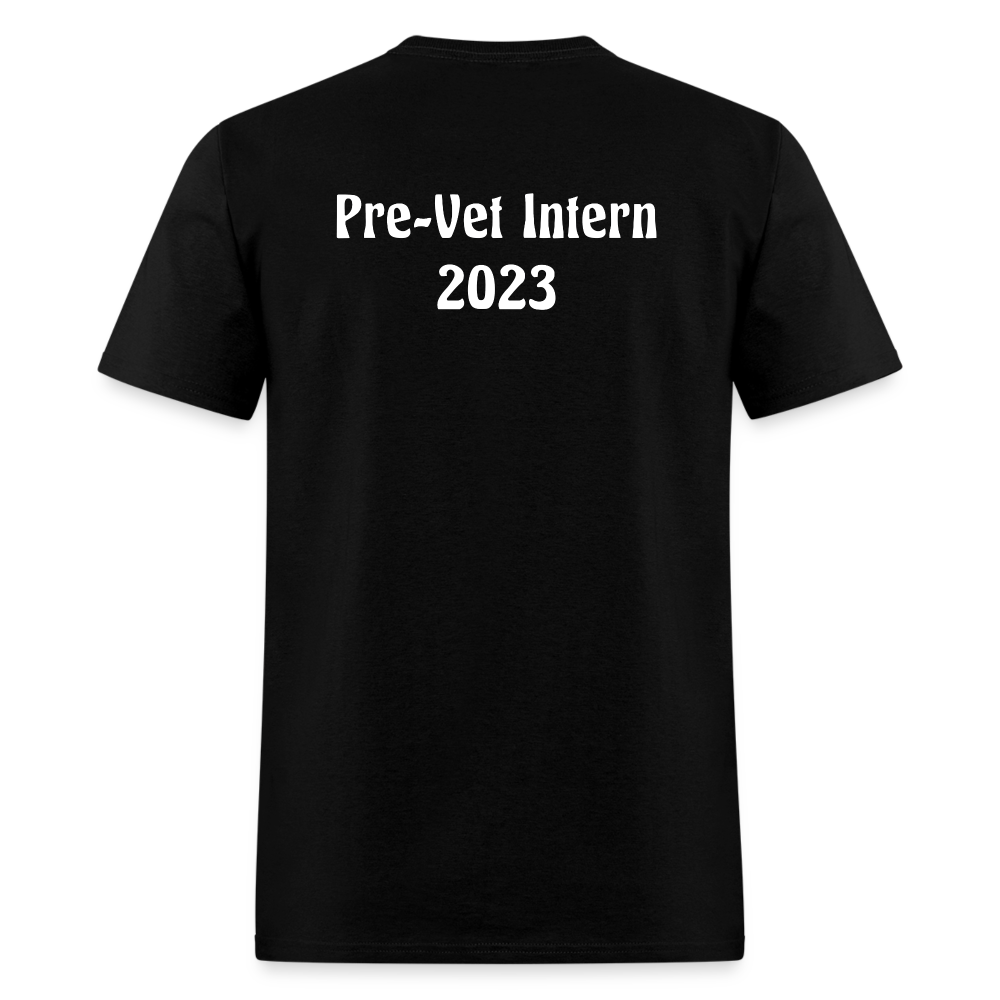 Unisex Classic Pre-Vet Intern T-Shirt - black