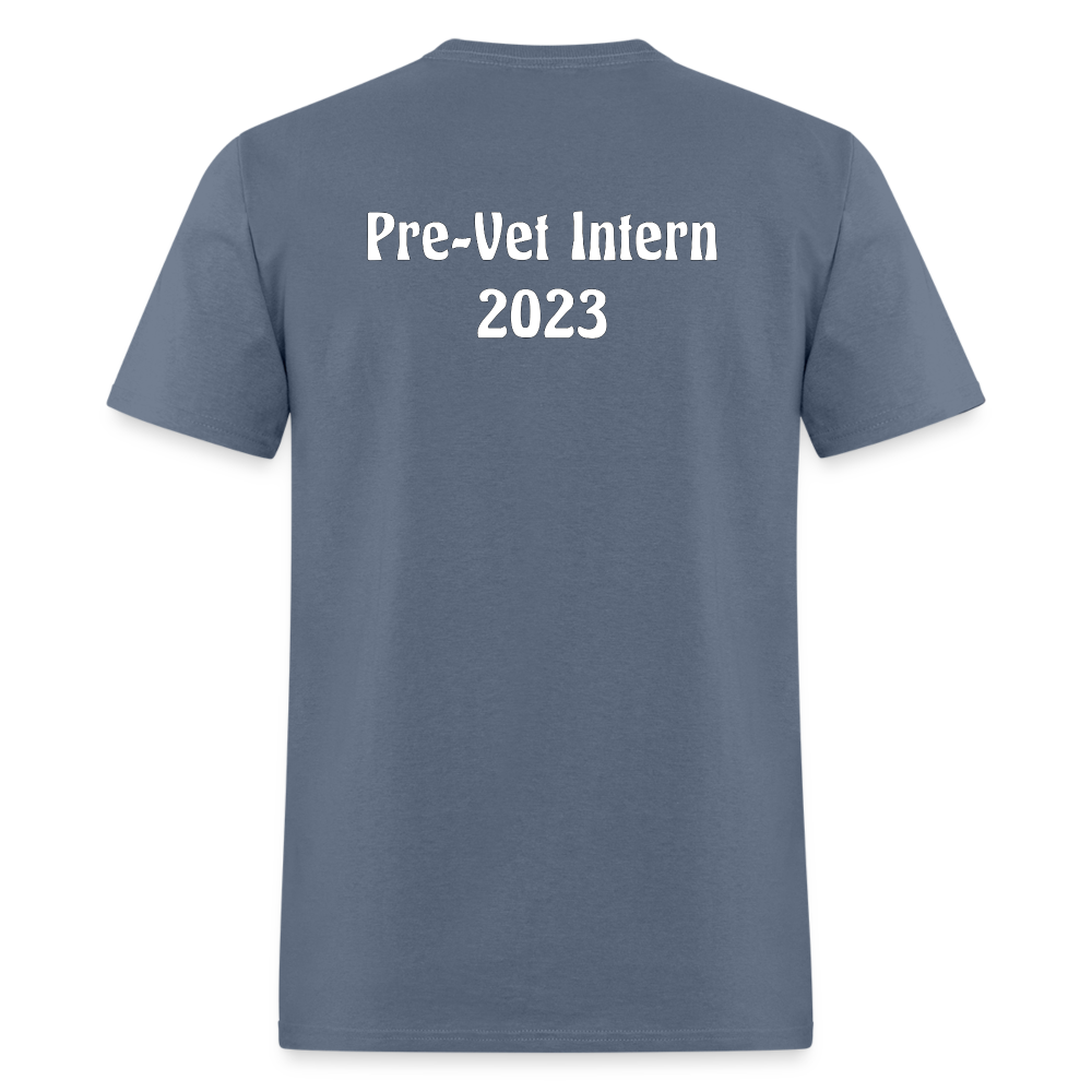 Unisex Classic Pre-Vet Intern T-Shirt - denim