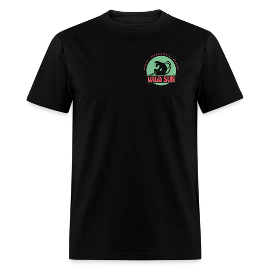 Respect The Locals Unisex Classic T-Shirt - Green Logo - black