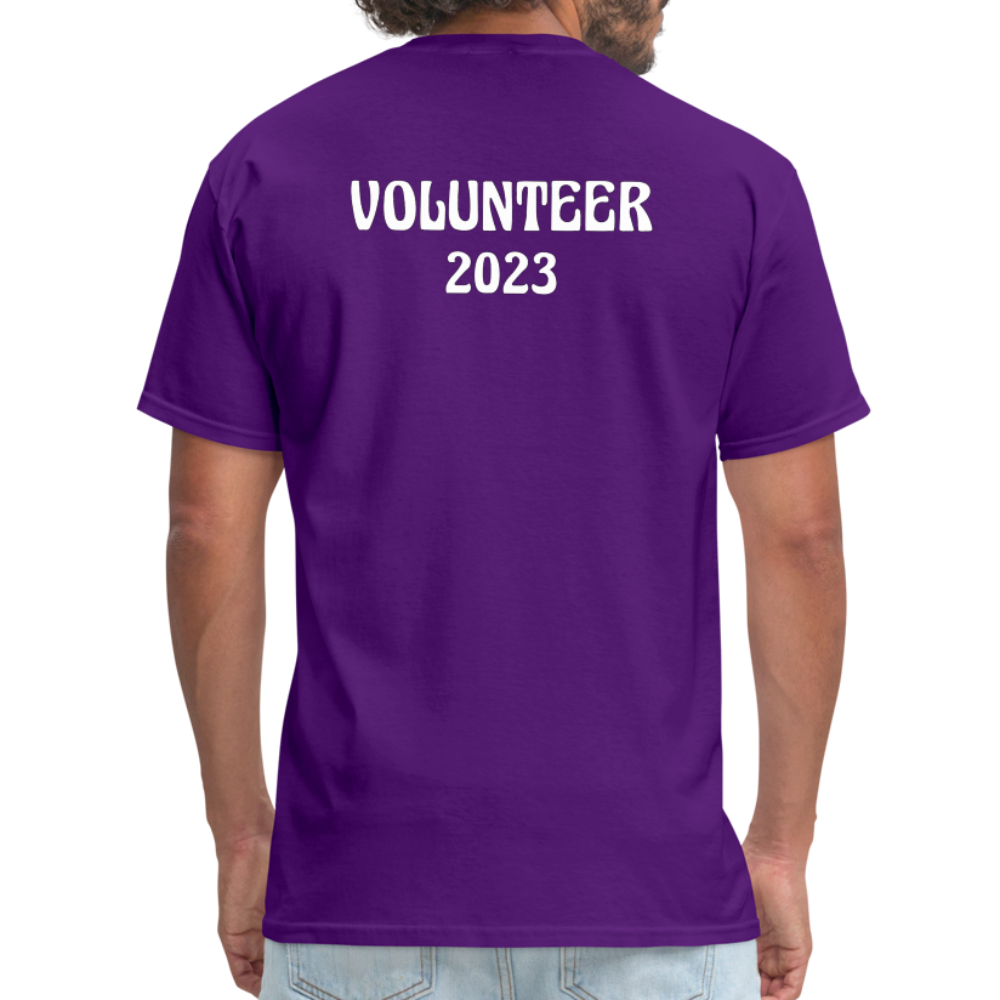 Unisex Classic T-Shirt - For Volunteers - purple