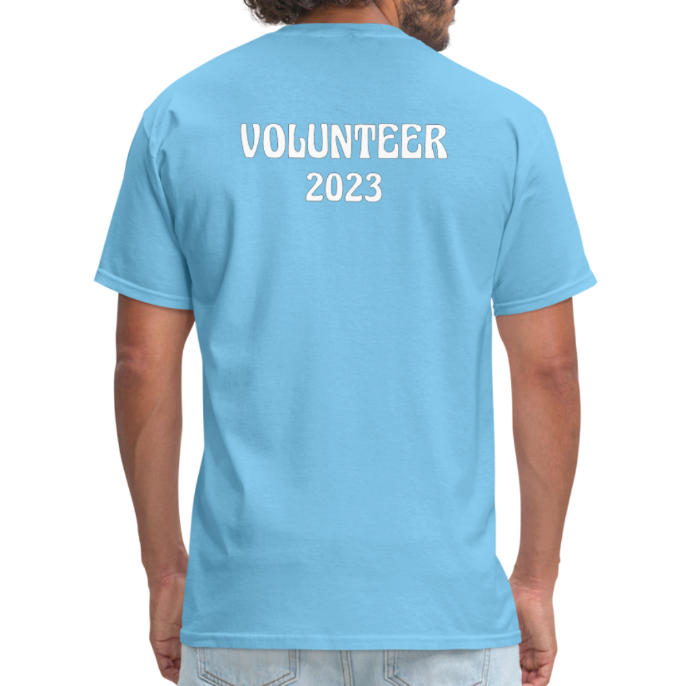 Unisex Classic T-Shirt - For Volunteers - aquatic blue