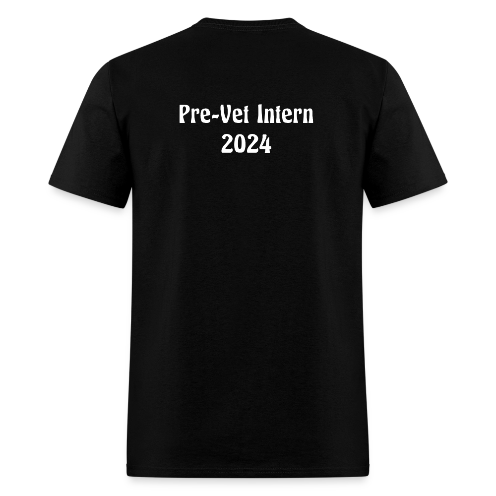 Unisex Classic Pre-Vet Intern T-Shirt 2024 - black