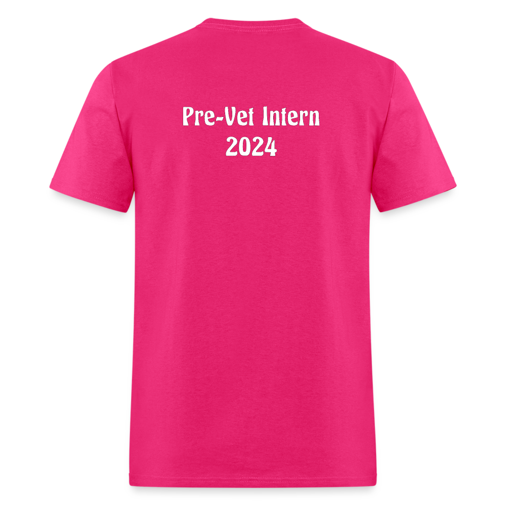 Unisex Classic Pre-Vet Intern T-Shirt 2024 - fuchsia