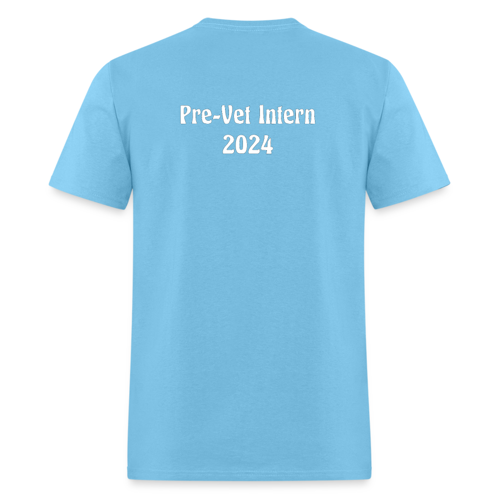 Unisex Classic Pre-Vet Intern T-Shirt 2024 - aquatic blue