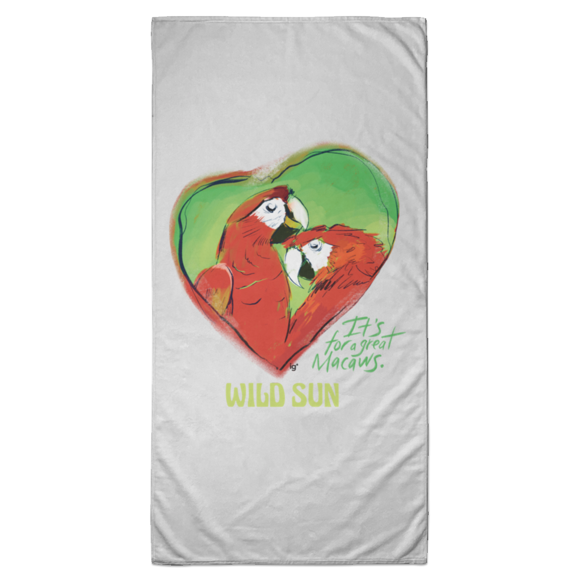 Great Macaws Towel - 35x70