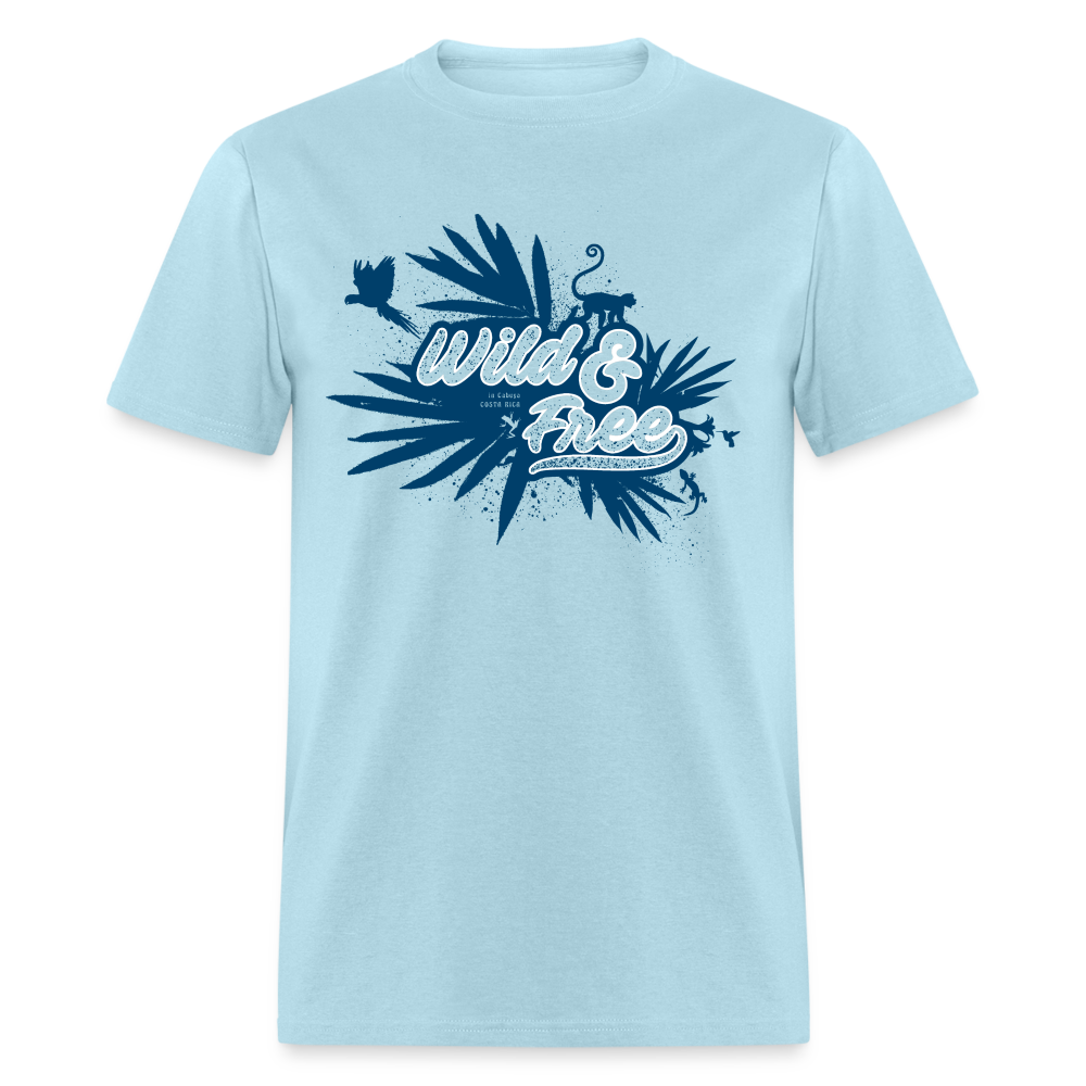 Wild & Free Unisex Classic T-Shirt Blue - powder blue