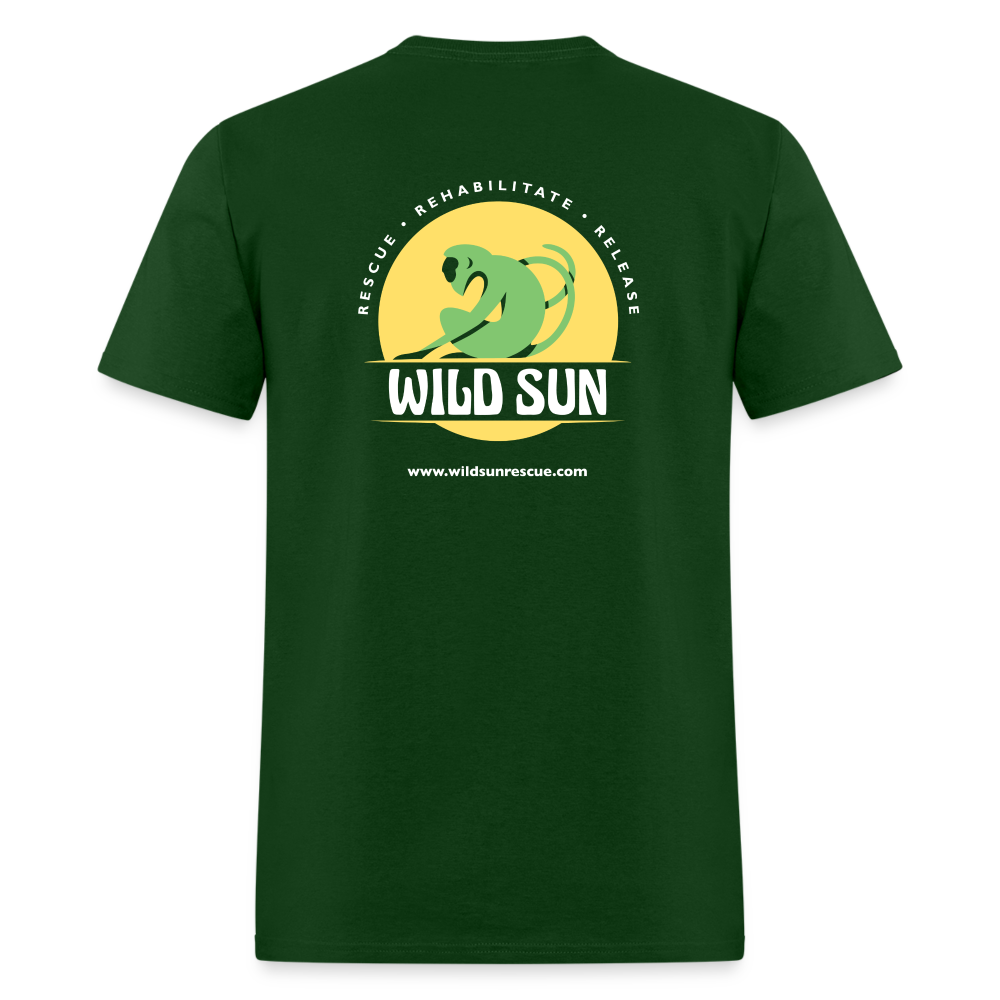 Wild & Free Unisex Classic T-Shirt Green - forest green