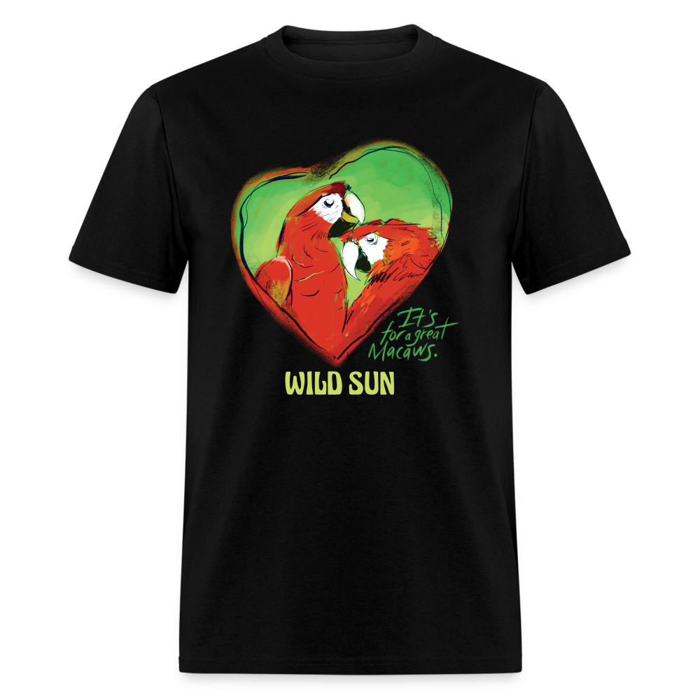 Great Macaws Unisex Classic T-Shirt - black