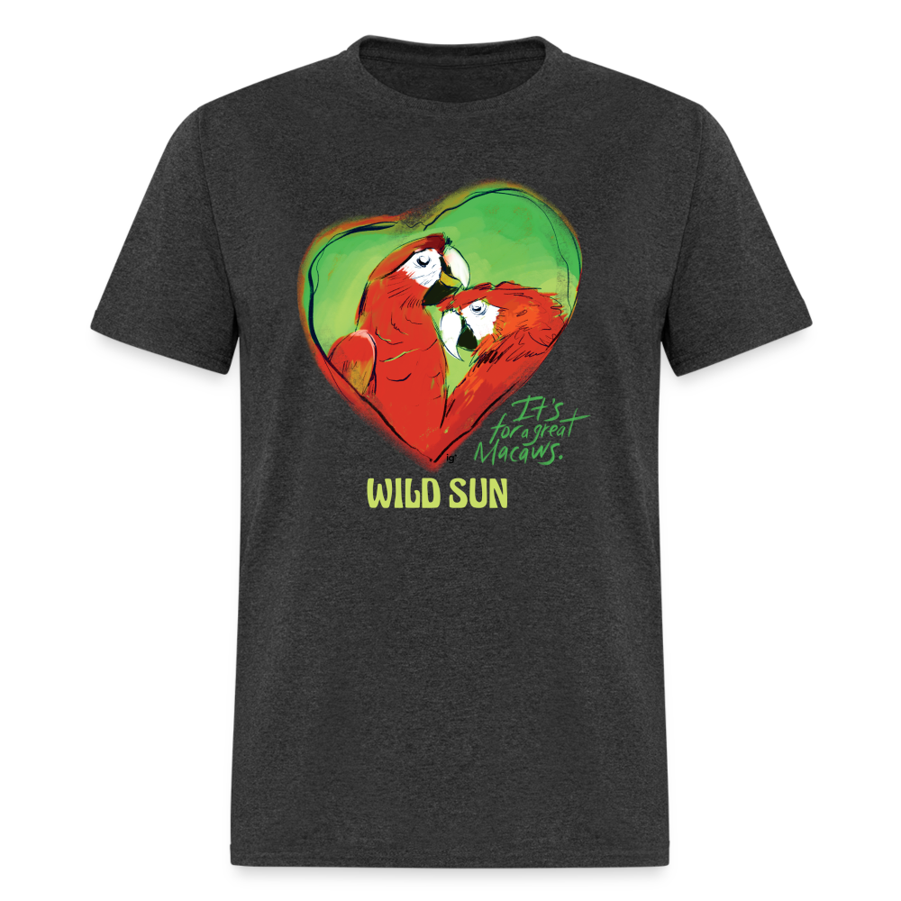 Great Macaws Unisex Classic T-Shirt - heather black