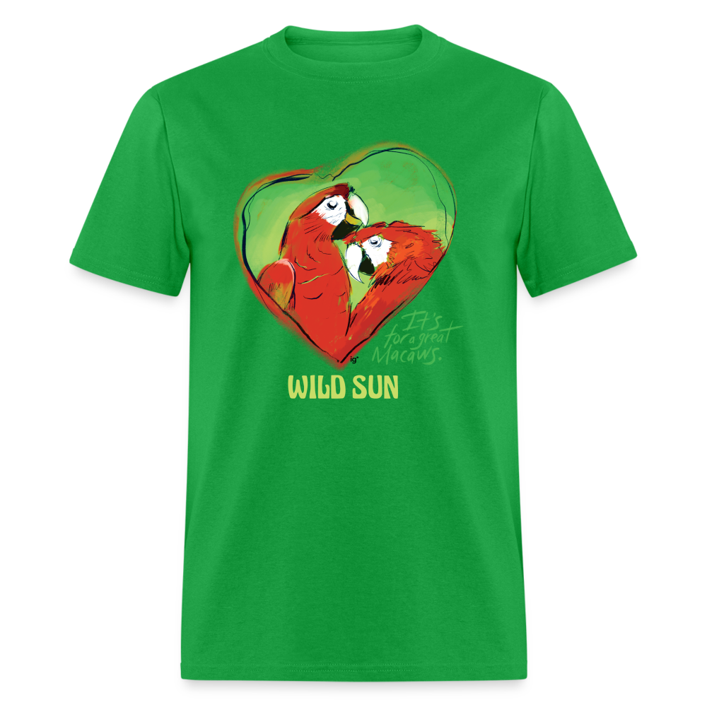Great Macaws Unisex Classic T-Shirt - bright green