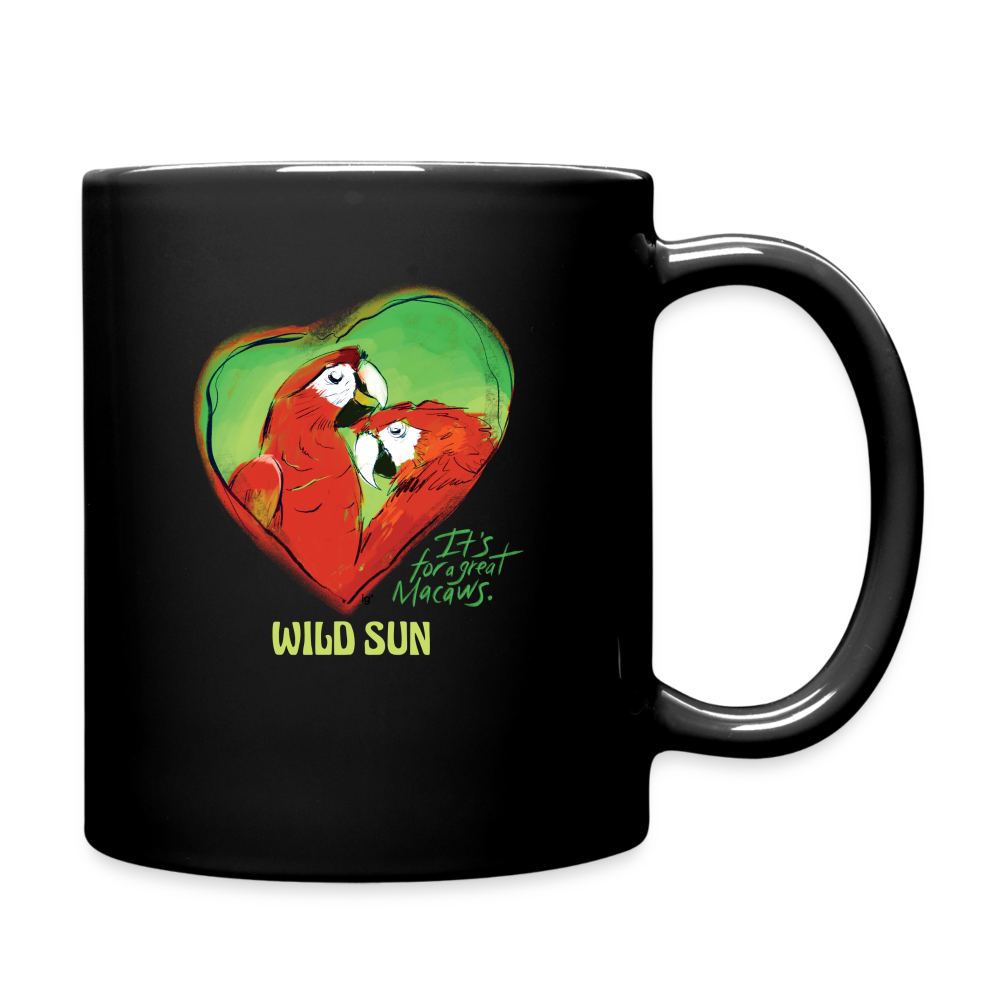 Great Macaws Mug - black