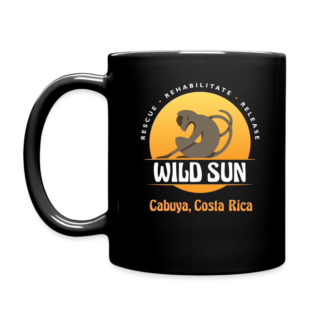 Go Wild Mug White Graphic - black