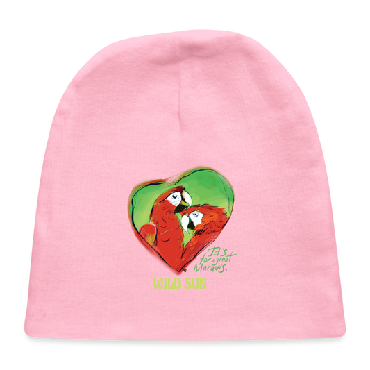 Great Macaws Baby Cap - light pink
