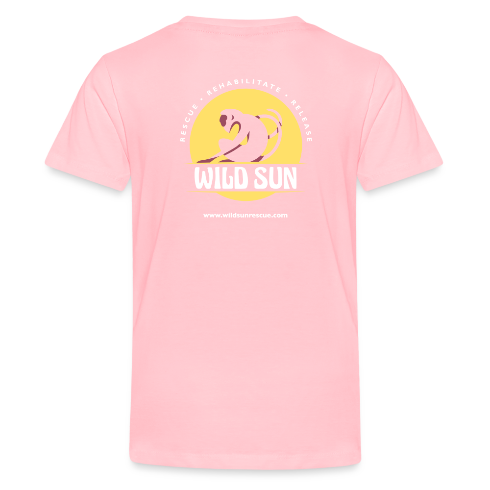 Wild & Free Kids' Premium T-Shirt Pink - pink