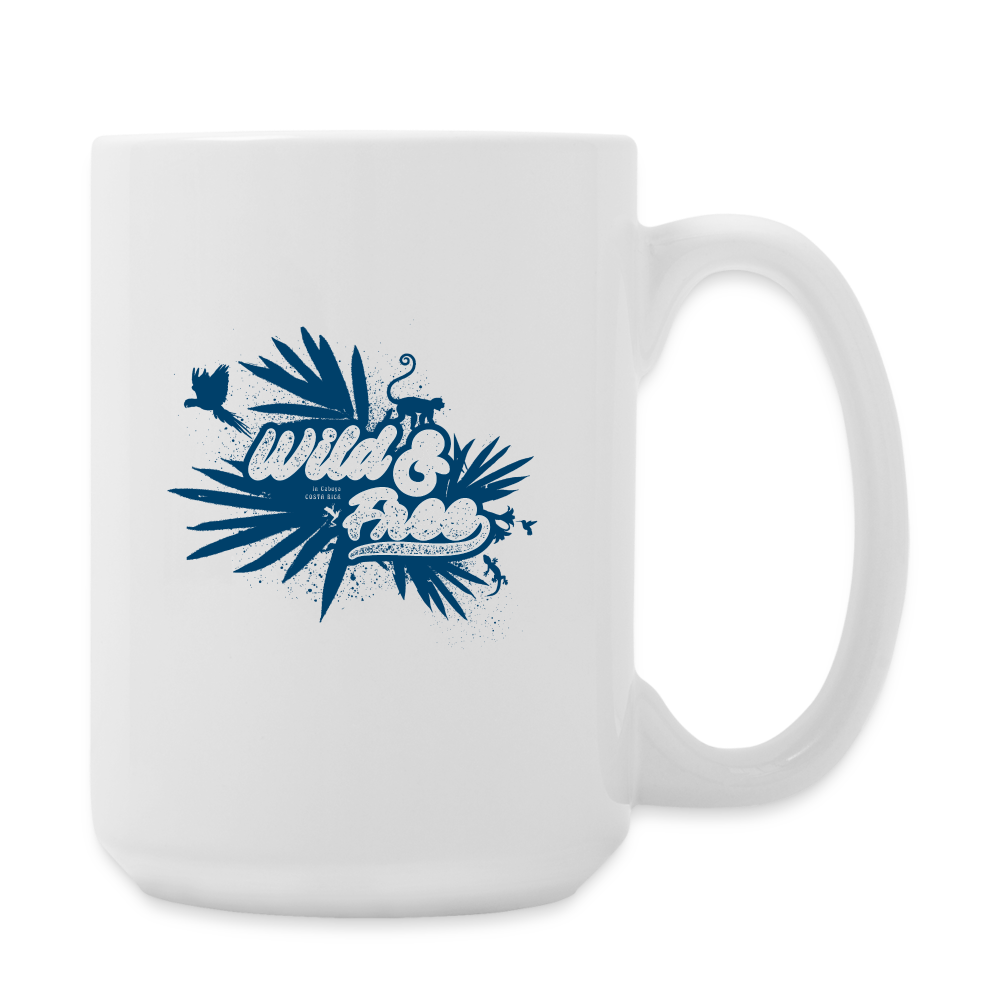Wild & Free Coffee/Tea Mug 15 oz - white