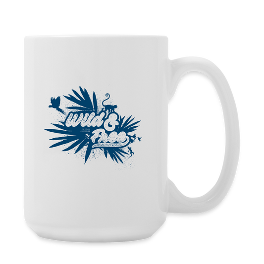Wild & Free Coffee/Tea Mug 15 oz - white