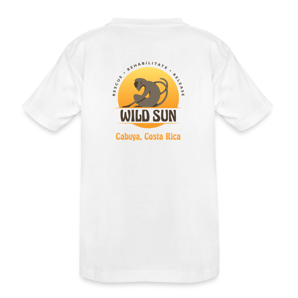 Go Wild Toddler Premium Organic T-Shirt - white